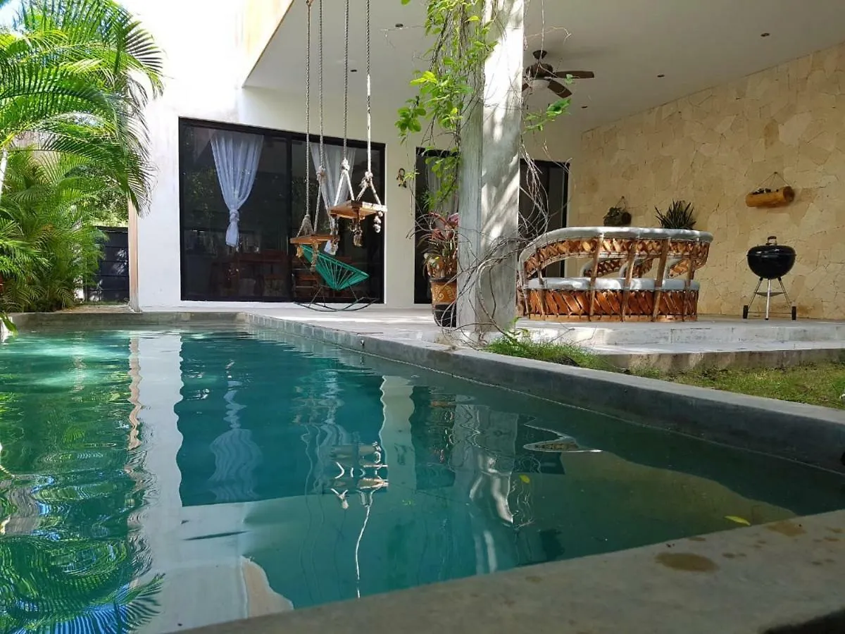 Relaxing Casa Tzalam 3Br Surrounded By Nature By Happy Address Tulum